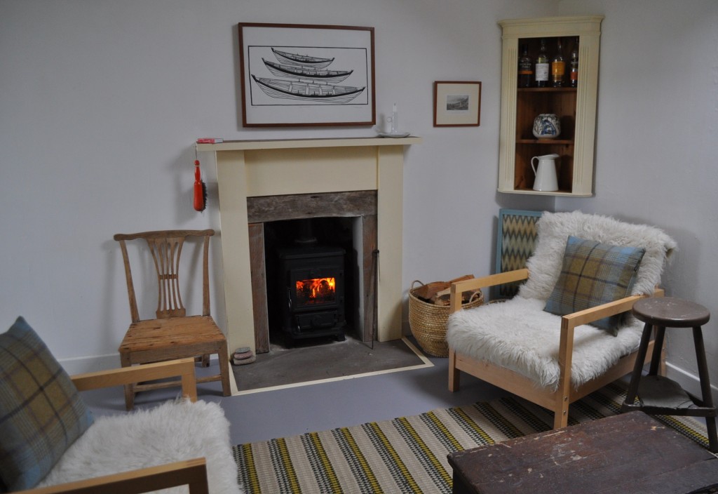 Interior with stove