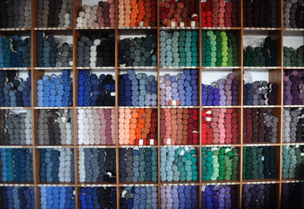 Shetland yarn